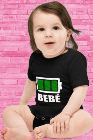 Body bebé "Bebé baterial full"