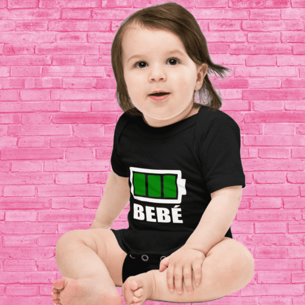Body bebé "Bebé baterial full"