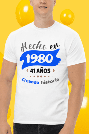 Polera Cumpleaños Creando Historia