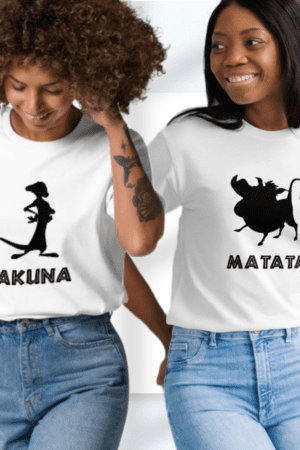 Polera para Hermanas hakuna matata