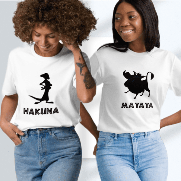 Polera para Hermanas hakuna matata