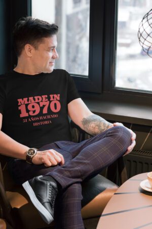 Polera para hombre "Made in"
