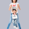Polera Madre e Hija "Mamá Mouse & Mini Mouse"