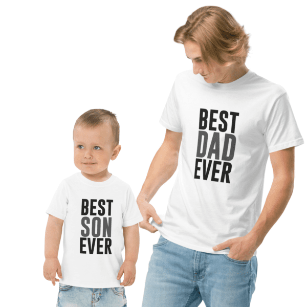 Polera Papá e Hijo Frase mejor papá e hijo