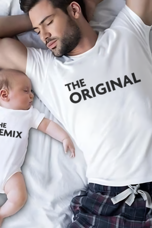Polera padre e hij@ original y remix
