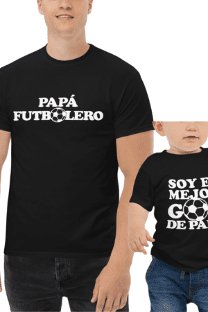 Polera para padre e hijo Futboleros