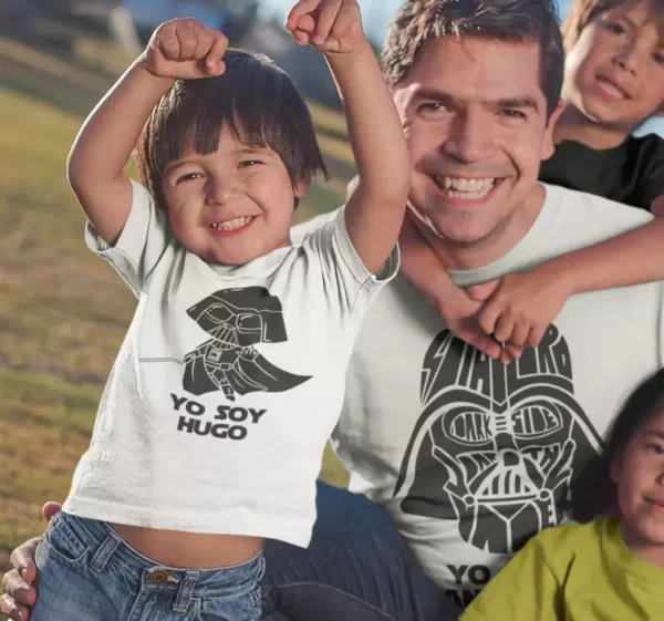 polera para padres e hijos yo soy tu padre