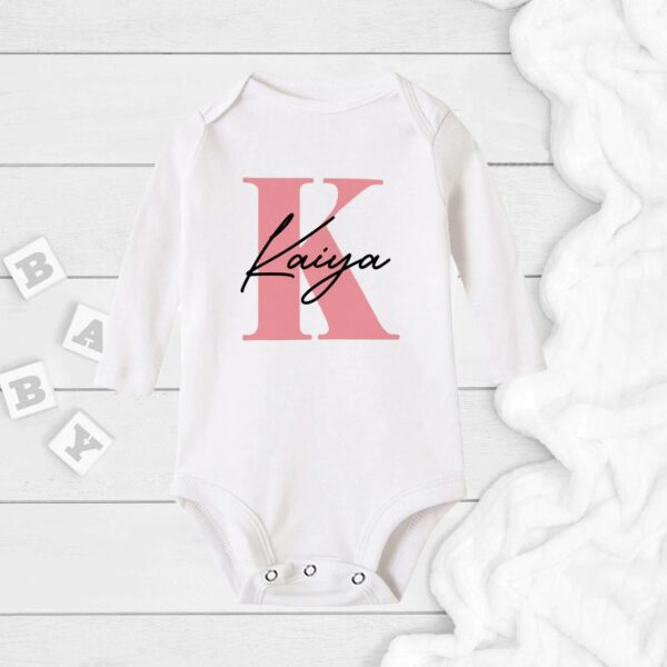 Body bebé “Personalizado con nombre” - Imagen 4