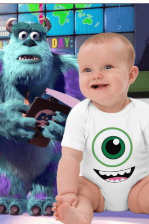 Body Bebé “Mike Wazowski”