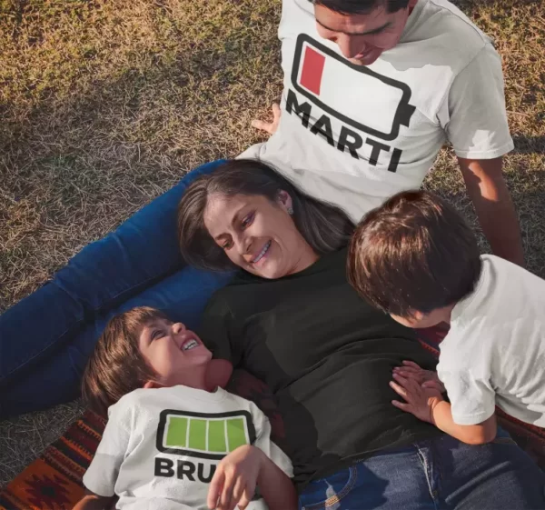 poleras padres sin pilas con nombre