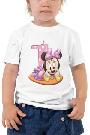 Polera mi primer Añito Minnie