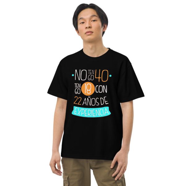 Polera de hombre "No tengo 40" - Imagen 2