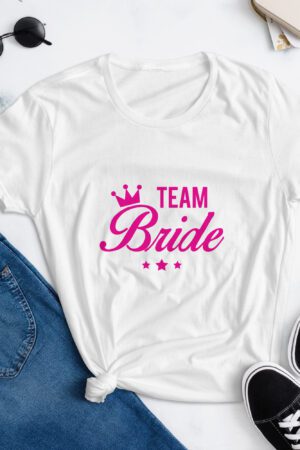 Polera para despedida de soltera "Team Bride"
