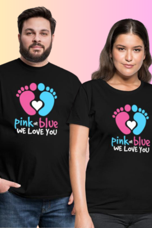 Polera Revelación de género Blue or Pink