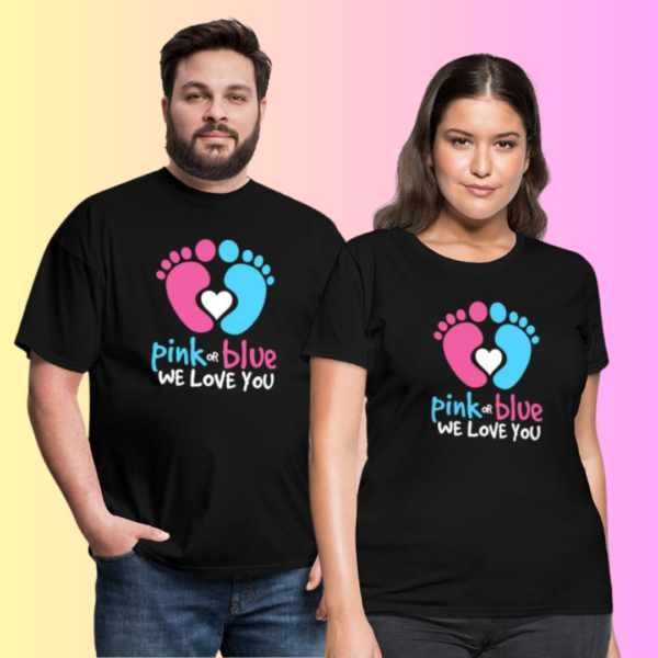 Polera Revelación de género Blue or Pink