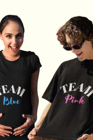Polera Revelación de género Team Blue