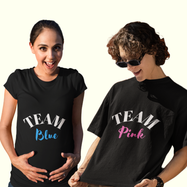 Polera Revelación de género Team Blue