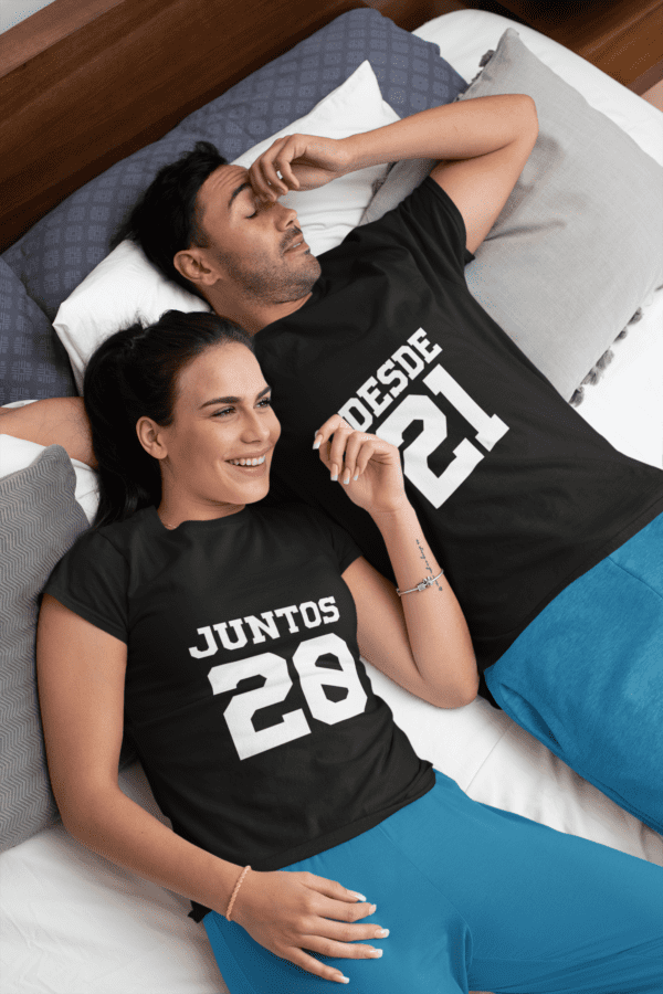 Polera para parejas Juntos desde