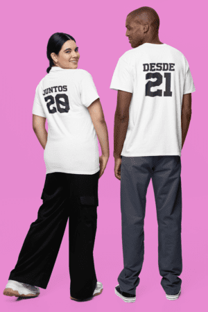 Polera para parejas Juntos desde