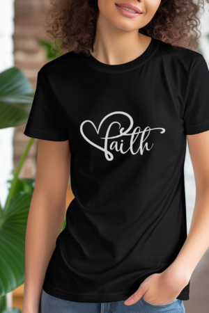 Polera Cristiana "Corazón de Jesús"