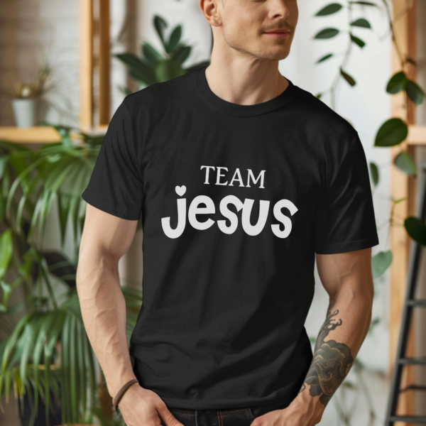 Polera cristiana Team Jesus