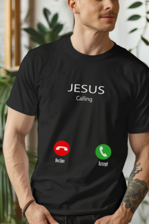 Poleras Cristianas Jesús esta llamando