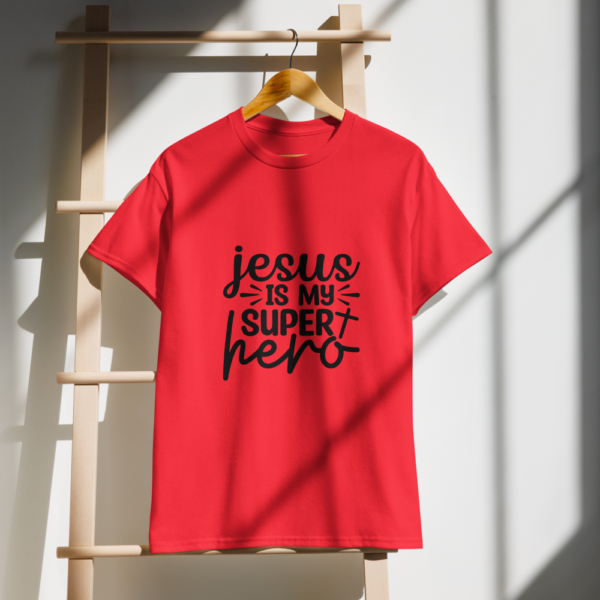 Poleras Cristianas Jesús is my Hero 1