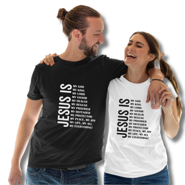 Poleras cristianas Jesús is