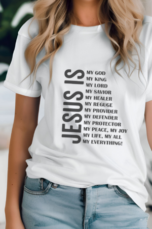 Poleras cristianas Jesús is