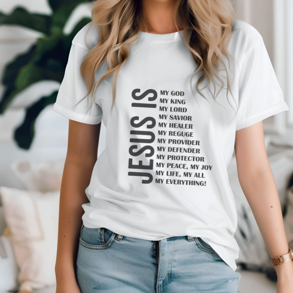 Poleras cristianas Jesús is