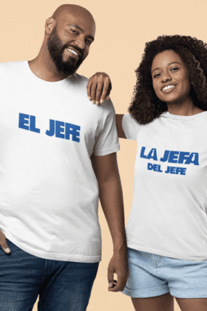 Poleras para Parejas - El Jefe, La Jefa del Jefe