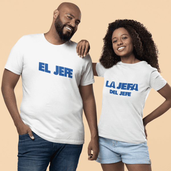 Poleras para Parejas - El Jefe, La Jefa del Jefe