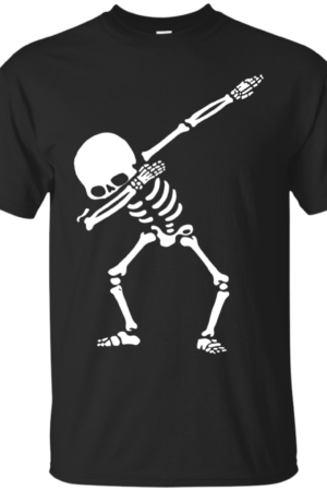 Polera para hombre esqueleto