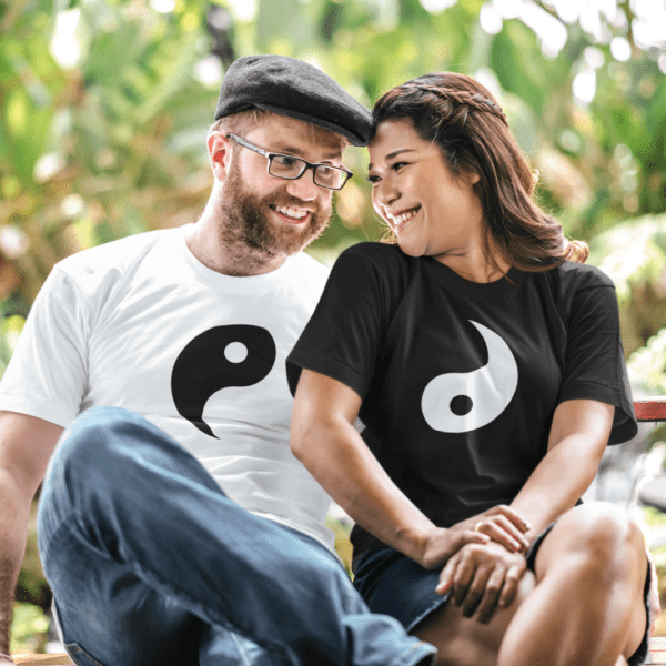 Polera de parejas El yin y el yang (8)