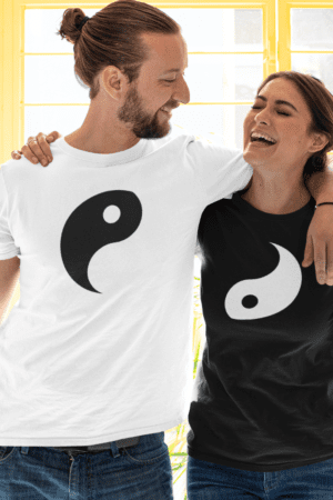 Polera de parejas El yin y el yang (8)