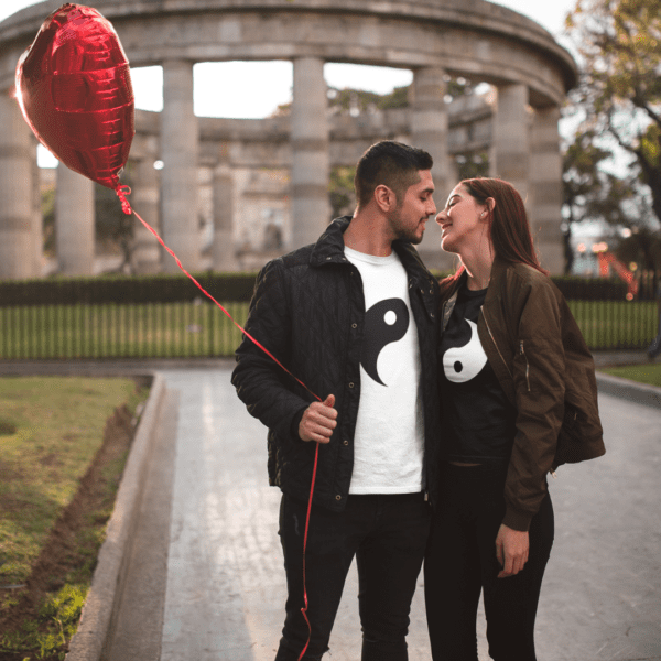 Polera de parejas El yin y el yang (8)