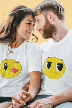Polera para Parejas Kiss Me