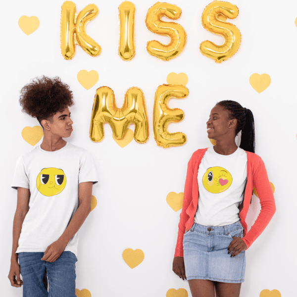 Polera para Parejas Kiss Me