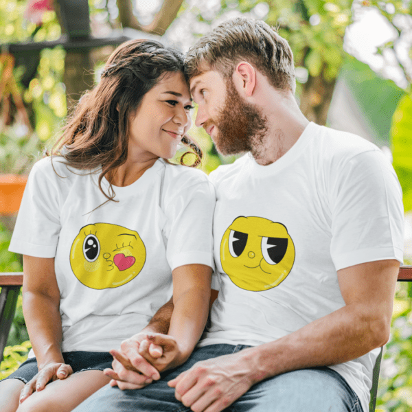 Polera para Parejas Kiss Me