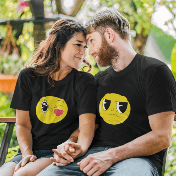 Polera para Parejas Kiss Me