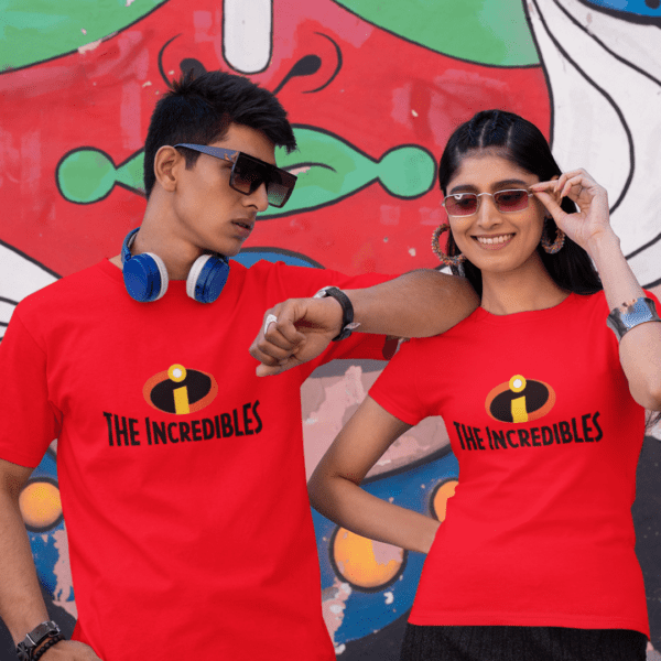 Poleras para Parejas The incredibles (5)