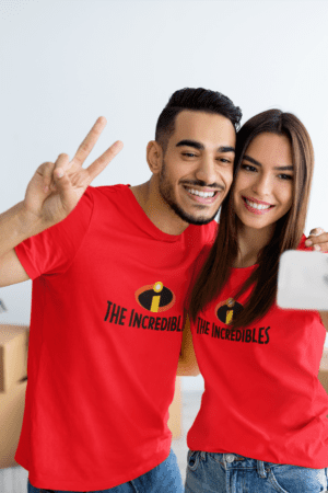 Poleras para Parejas The incredibles (5)