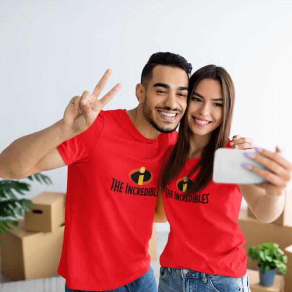 Poleras para Parejas The incredibles (5)