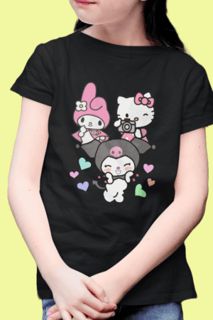 hello kitty kuromi y melody