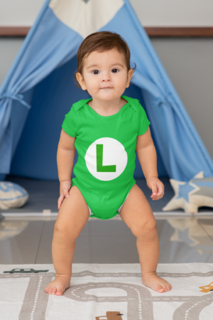 Body de Bebé L de Luigi