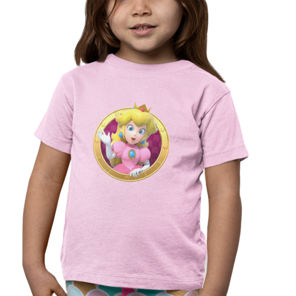 Polera Estampada Princesa Peach