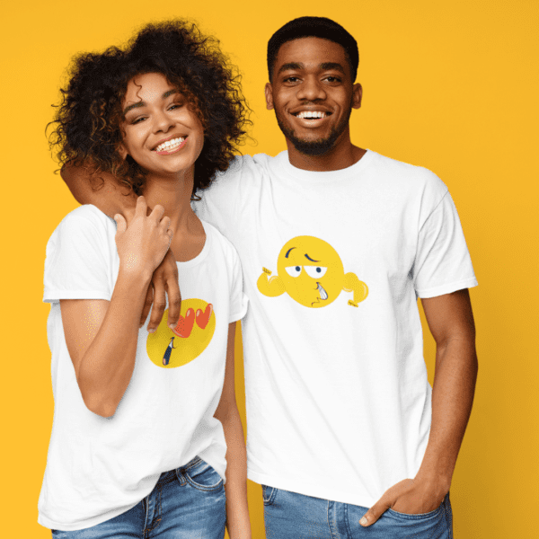 Polera para Parejas La Fuerza del Amor