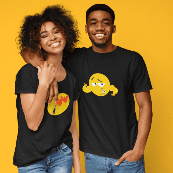 Polera para Parejas La Fuerza del Amor