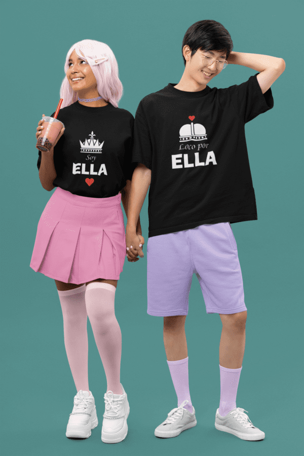Polera para Parejas Loco por Ella