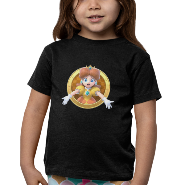 Polera Estampada Princesa Daisy, Peach